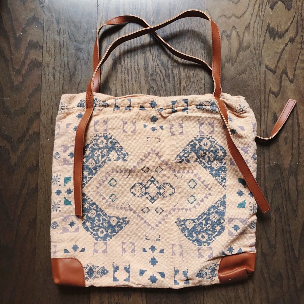 Free People Canvas Tote Bag